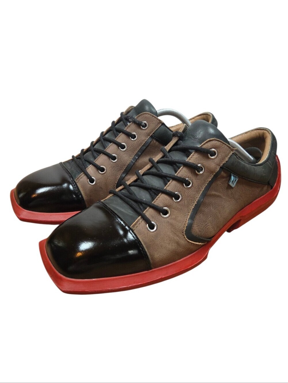 JOHN FLUEVOG Men's Future Angel Will Padded Gibson Leather Shoes Casual Size 11
